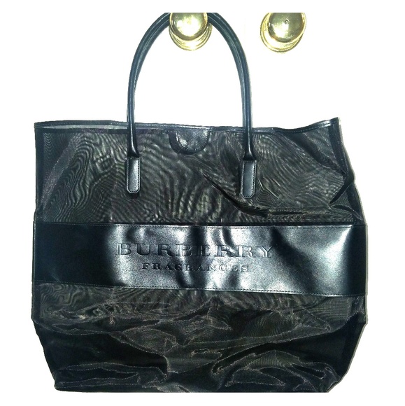 Burberry Handbags - BURBERRY Fragrance Mesh Travel Tote Handbag Bag